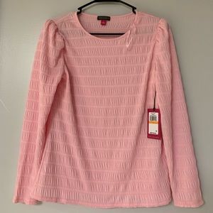 Vince Camuto Pink Blouse - new with tags!